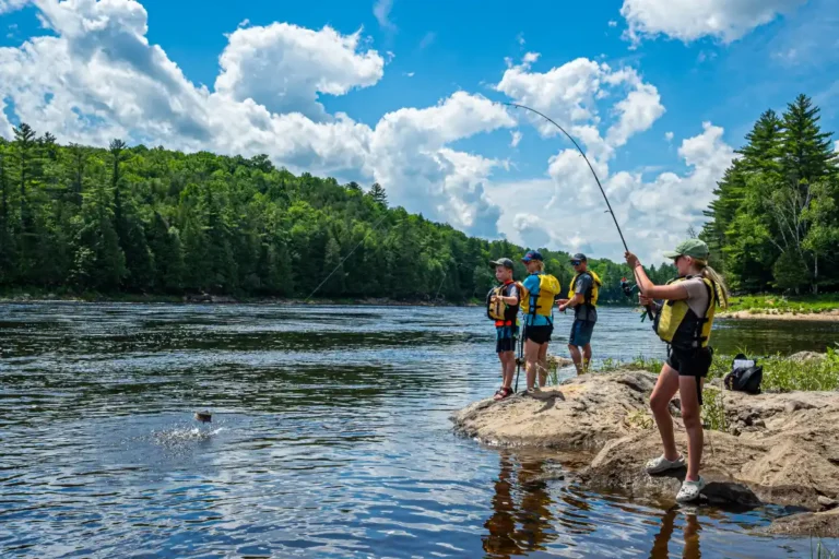 Family Fishing Wilderness Tours Rafting Resort