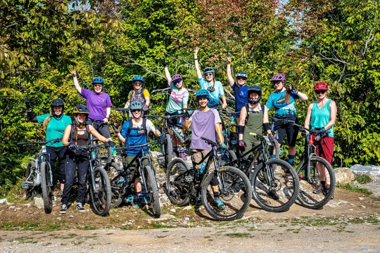 Stoked MTB Women's Clinic at Wilderness Tours Bike park (3)