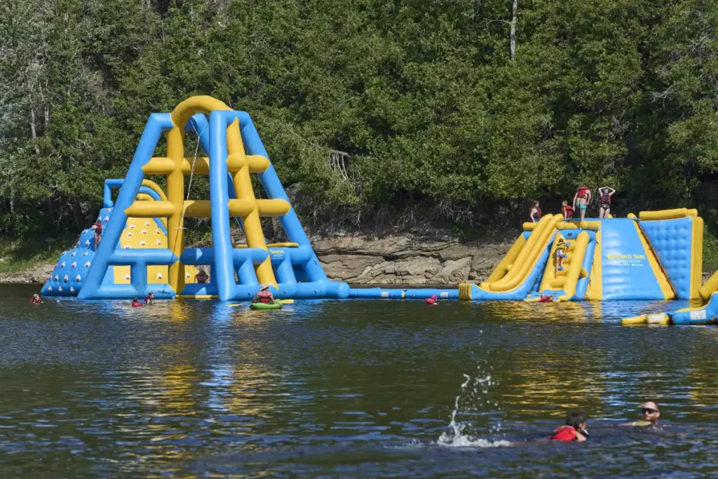 Wilderness Tours Floating Waterpark Ontario Canada Ottawa River
