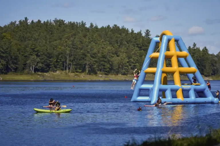 Wilderness Tours Rope Swing Inflatable waterpark