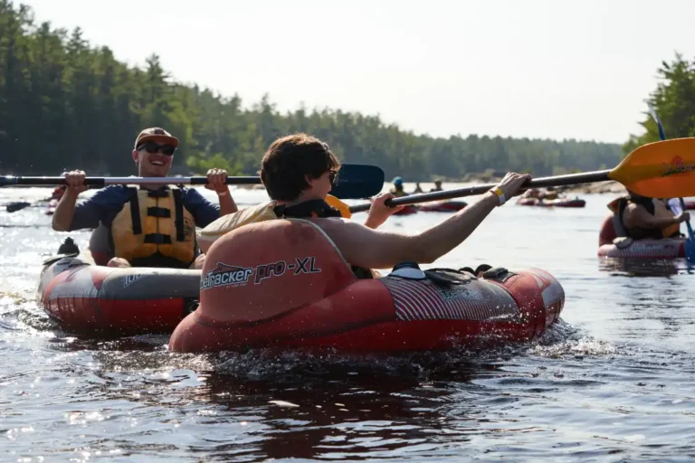 Lazy River Tubing with Wilderness Tours on the Ottawa River