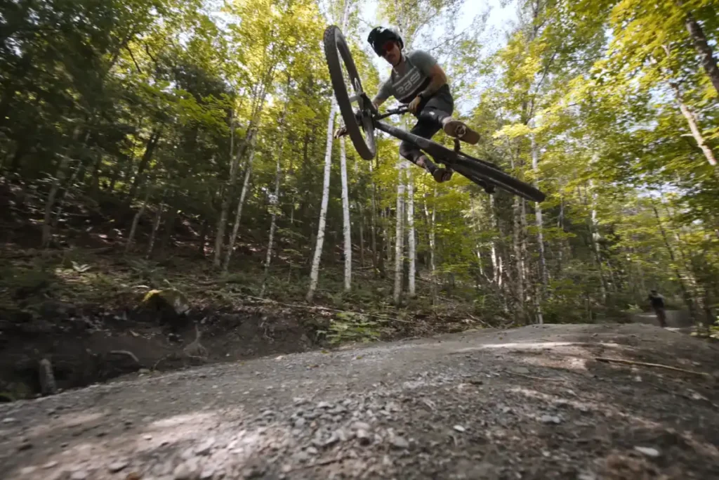 Mountain Biking at the Wilderness Tours Bike Park Ottawa Ontario