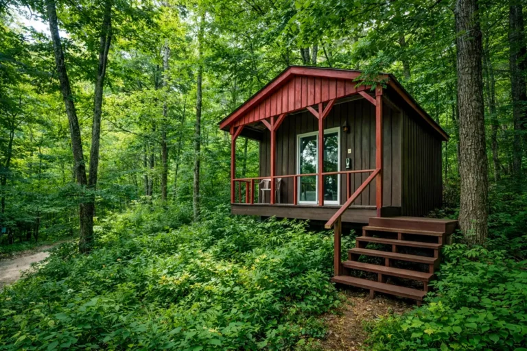 cabin in woods