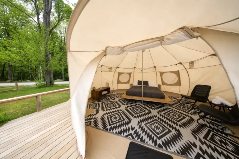 Wilderness Tours Glamping Tent Experience Ottawa Ontario Canada