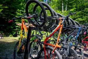 Bike Shuttles at Wilderness Tours Bike Park