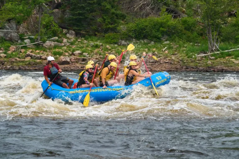 High Intensity Whitewater Rafting at Wilderness Tours Sport Rafting Day Trip Ottawa River