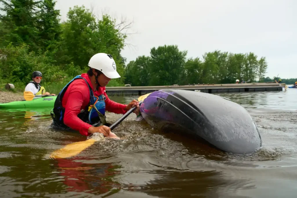 Learn to Kayak Ottawa Kayak School at Wilderness Tours Resort Ontario