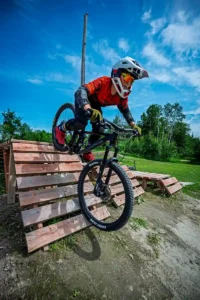 Skills Area at Wilderness Tours Bike Park