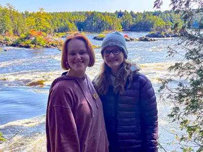 Muskrat Rapids Ottawa River Provincial Park Rocher Fendu Gorge hiking trail from Wilderness Tours